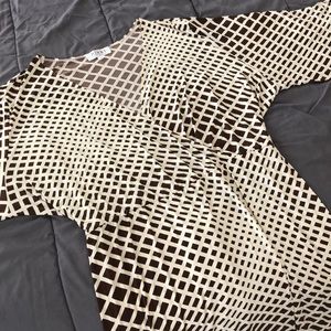 Nikki Poulos - Mid Sleeve Maxi Dress